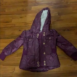 Girls Purple Juicy Couture Jacket
